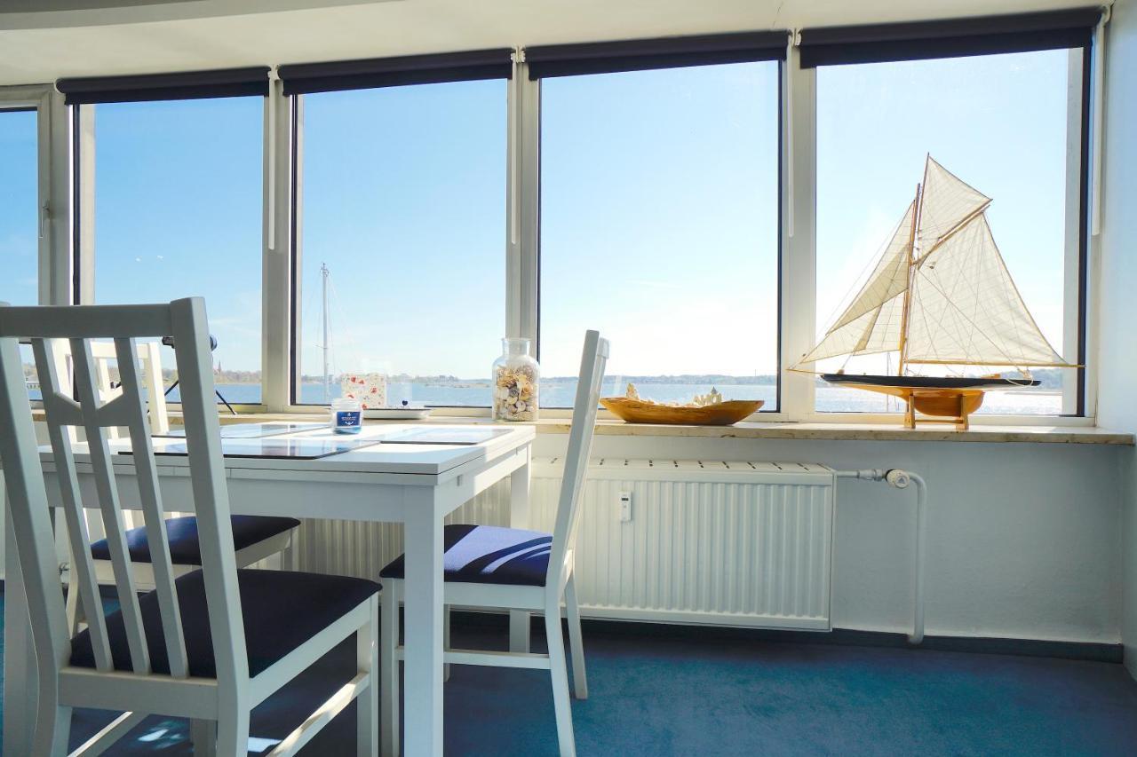 Ferienwohnung Schleiloge Mit Panoramablick Auf Die Schlei Шлезвиг Экстерьер фото