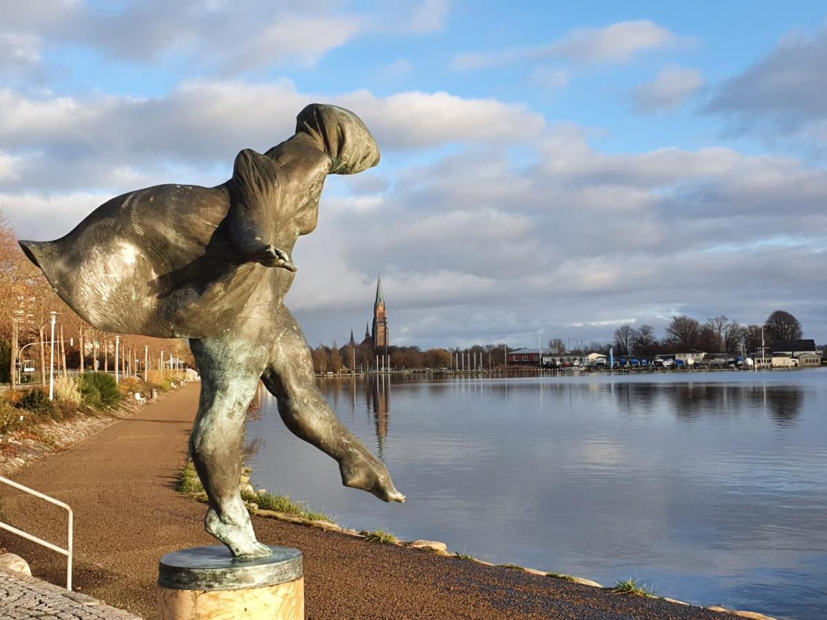 Ferienwohnung Schleiloge Mit Panoramablick Auf Die Schlei Шлезвиг Экстерьер фото